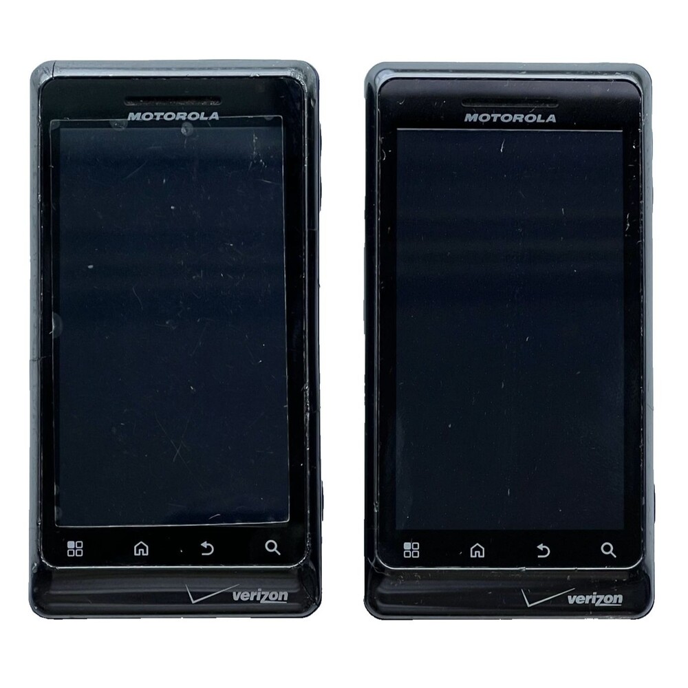 Motorola Droid 2 II A955 (2x) Blue ( Verizon ) Rare Android Slider Smartphone